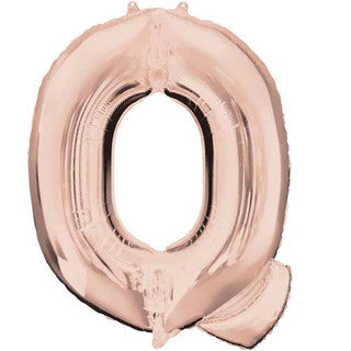 Giant Foil Letter Rose Gold
