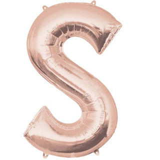 Giant Foil Letter Rose Gold