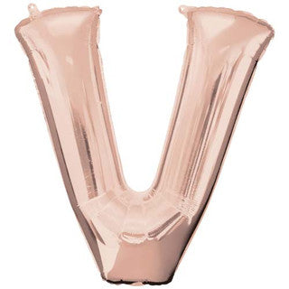 Giant Foil Letter Rose Gold