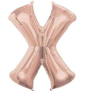 Giant Foil Letter Rose Gold