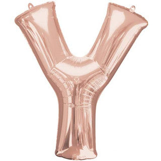 Giant Foil Letter Rose Gold