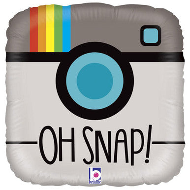 Oh Snap Social Media 18'' Foil Balloon
