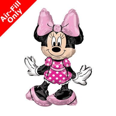 Disney Minnie Mouse Sitter Airfilled Foil Balloon