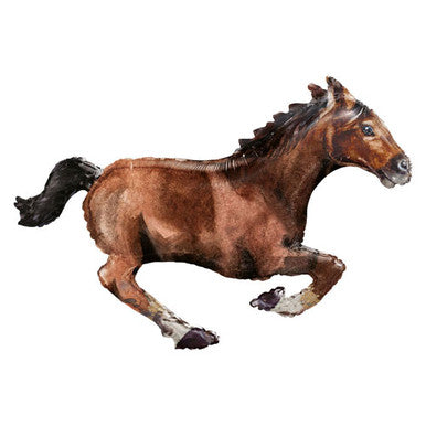 Galloping Horse Supershape Foil Balloon