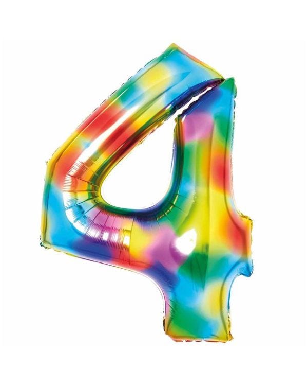 Giant Foil Number Balloon - 4