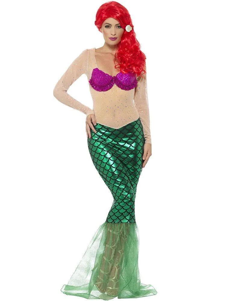 Red Headed Mermaid Costume