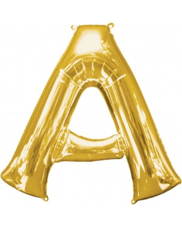 Giant Foil Letter Gold