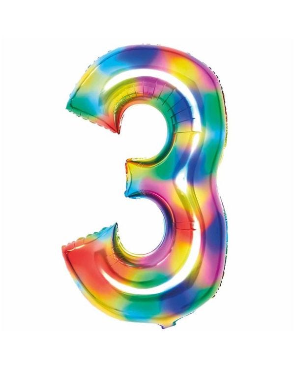 Giant Foil Number Balloon - 3