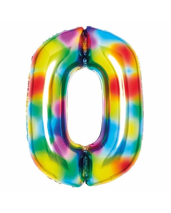 Giant Foil Number Balloon - 0