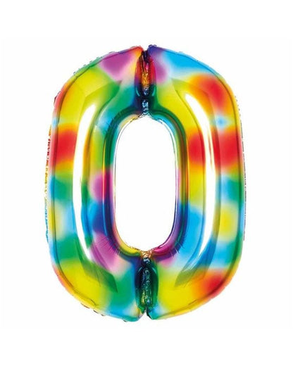 Giant Foil Number Balloon - 0