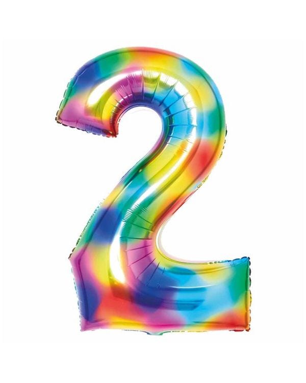 Giant Foil Number Balloon - 2