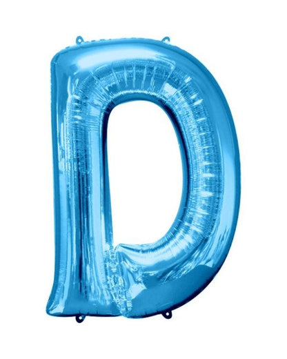 Giant Foil Letter Blue