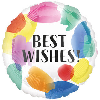 Best Wishes 18" Foil Balloon