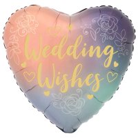 Wedding Wishes Twilight Lace 18" Foil Balloon