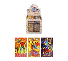Superhero note pad