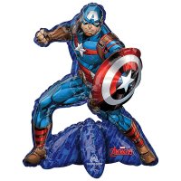 Captain America Sitter Airfilled Foil Balloon