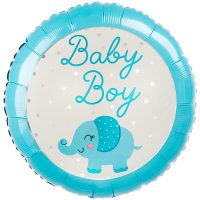 Baby Girl/ Boy Elephant 18" Foil Balloon