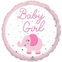 Baby Girl/ Boy Elephant 18" Foil Balloon