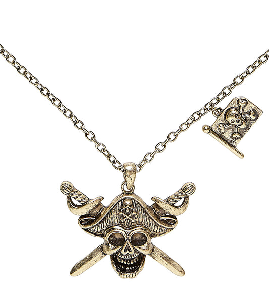 Pirate Skull Necklace
