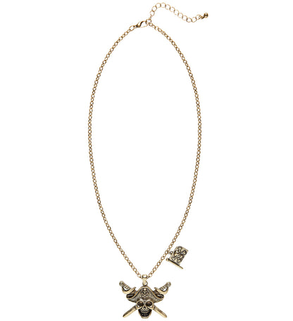 Pirate Skull Necklace