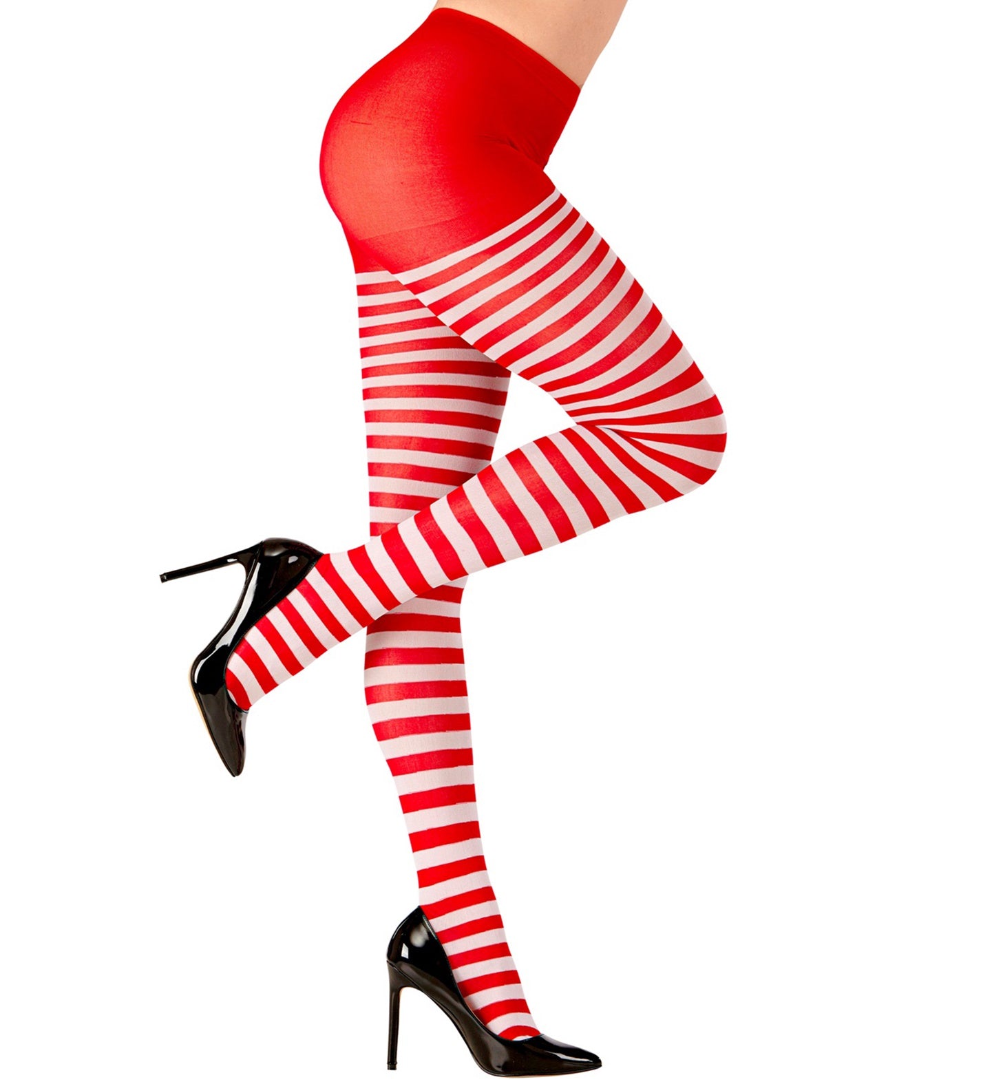 Opaque Striped Tights
