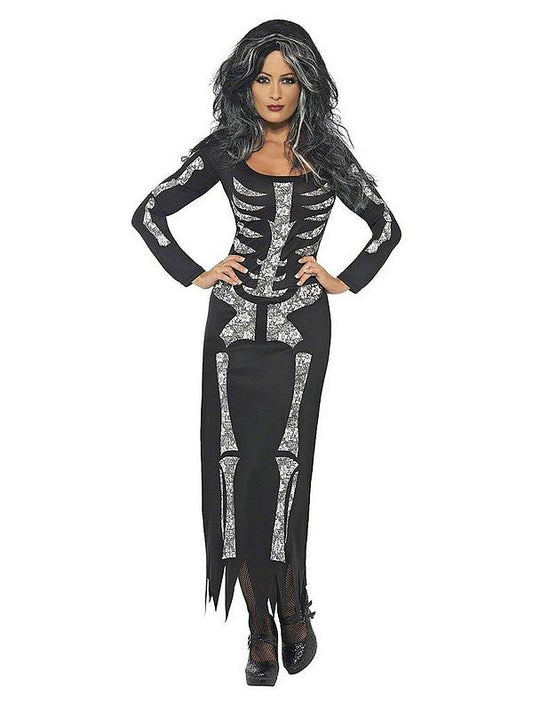 Skeleton Tube Dress Costume