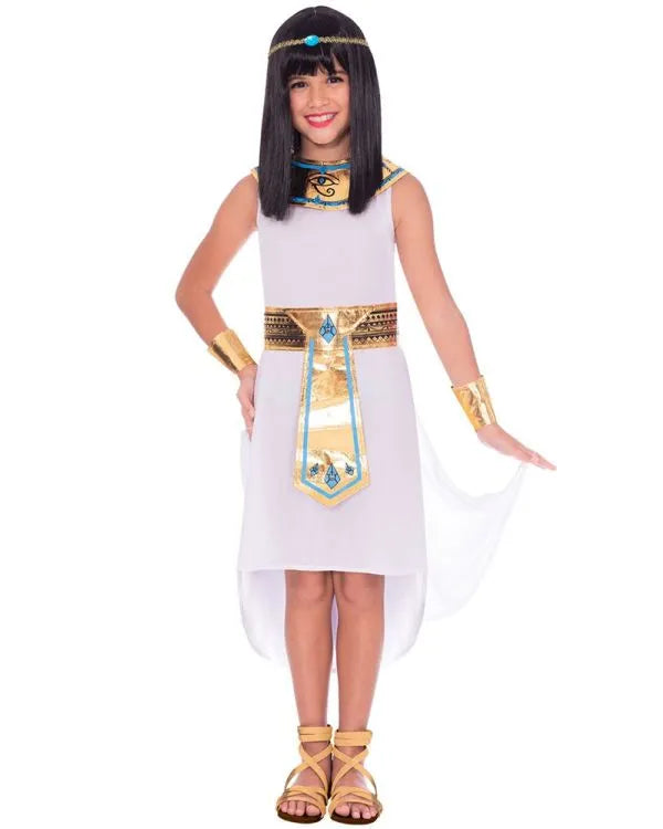 Egyptian Girl White Child Costume