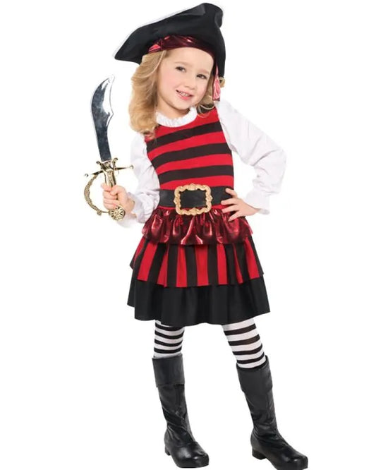 Little Pirate Lass Child Costume