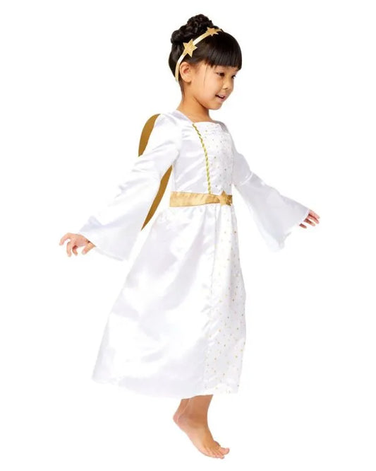 Nativity Gold Angel Child Costume