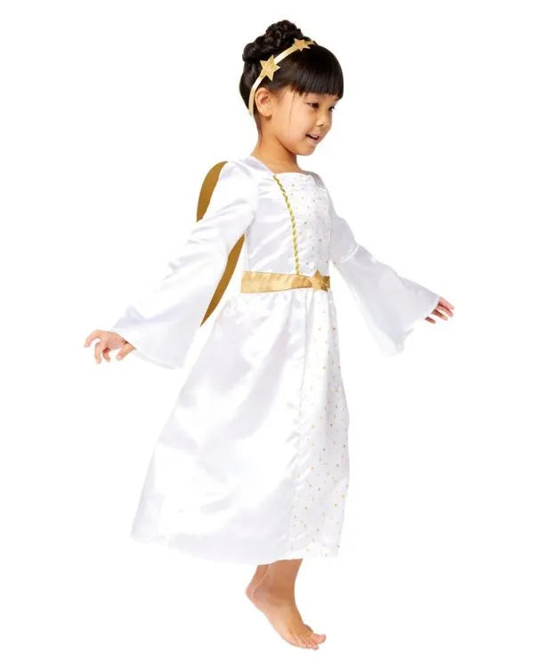 Nativity Gold Angel Child Costume