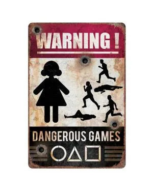 Dangerous Game Deluxe Sign