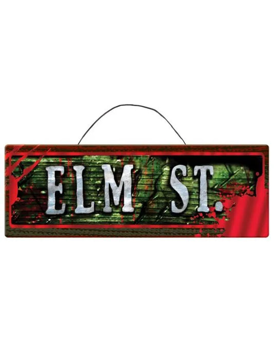 Nightmare On Elm Street Wooden Sign