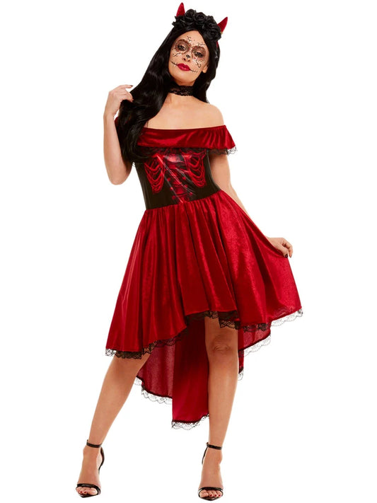 ⭐️NEW for 2026⭐️ Day of the Dead Devil Deluxe Costume