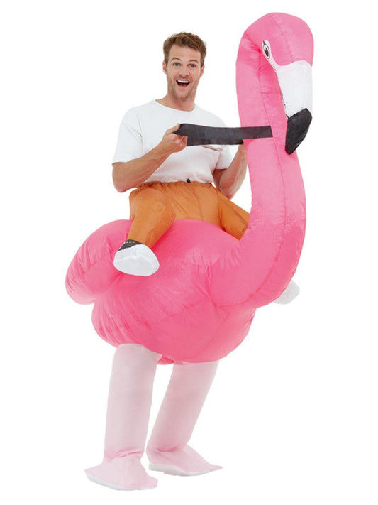 Inflatable Ride on Flamingo Costume