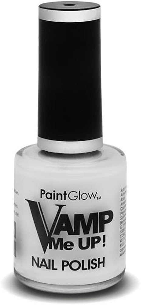 Paint Glow White Vamp Me Up Nail Polish