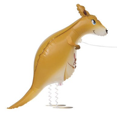 Kangaroo Walkies Supershape Foil Balloon