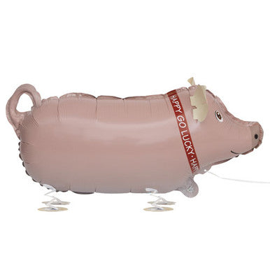 Pig Walkies Supershape Foil Balloon