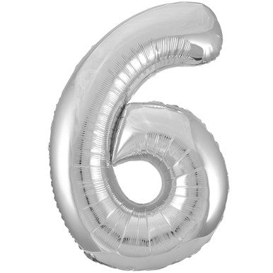 Giant Foil Number Balloon - 6