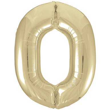 Giant Foil Number Balloon - 0