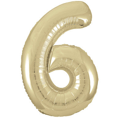 Giant Foil Number Balloon - 6