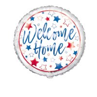 Welcome Home Stars 18" Foil Balloon