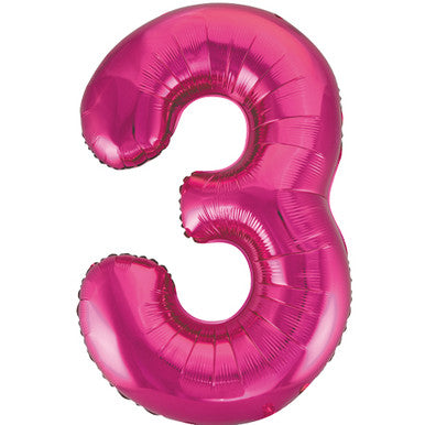 Giant Foil Number Balloon - 3
