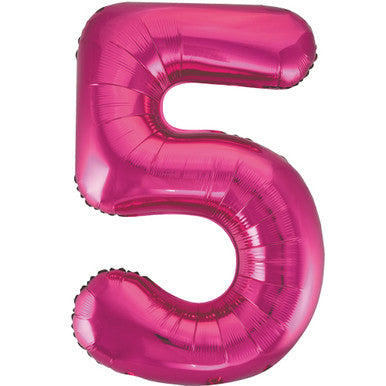 Giant Foil Number Balloon - 5