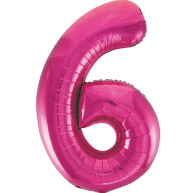Giant Foil Number Balloon - 6