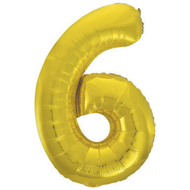 Giant Foil Number Balloon - 6