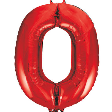 Giant Foil Number Balloon - 0