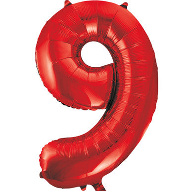 Giant Foil Number Balloon - 9