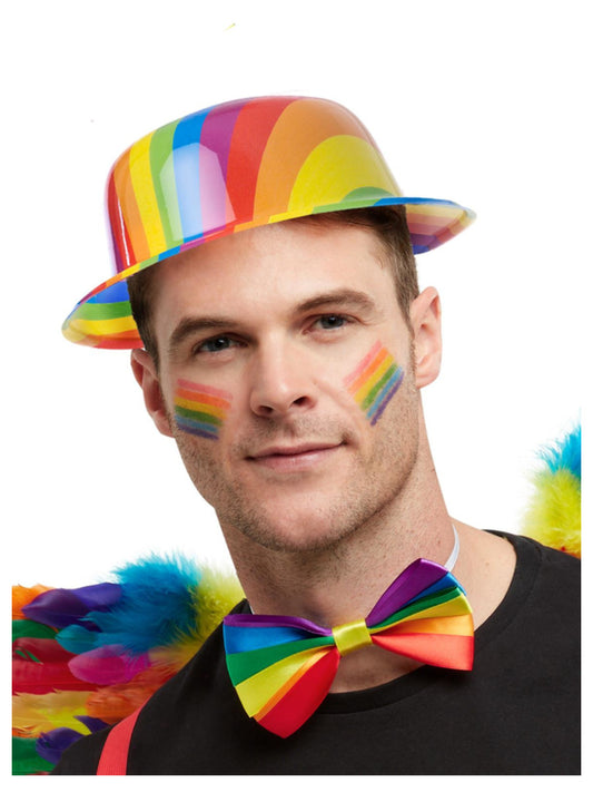 Rainbow Bowler Hat