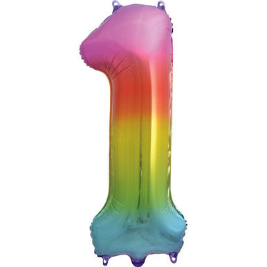 Giant Foil Number Balloon - 1
