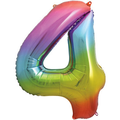 Giant Foil Number Balloon - 4
